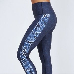 Tone It Up x Bandier Royal Palm Panel Leggings